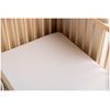 Sensillo Deluxe Sheet for Cot Mattress 120x60cm 100% Cotton White Sillo-2209