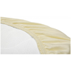 Sensillo 1 piece fitted sheet moses basket 35 x 75 cm Beige 2191