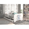 Toddler Children Kids Bed Including Mattress + Drawer 160x80 - Dream Big Elephant