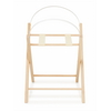 Wooden Folding Base for Baby Bassinet Natural Color