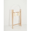 Wooden Folding Base for Baby Bassinet Natural Color