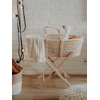 Wooden Folding Base for Baby Bassinet Natural Color