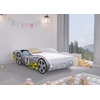 Children's Bed 70x140 cm (Gift Mattress) - Grey Flame Corvette