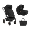 Kikka Boo Stroller 2in1 with carrycot Thea Black 2024 31001020134