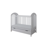 Tymon Baby Crib 60x120cm 3 Levels (FREE mattress, Drawer) White
