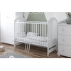 Tymon Baby Crib 60x120cm 3 Levels (FREE mattress, Drawer) White
