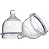 Yoomi 2 pieces silicone teats fast flow 4+ months