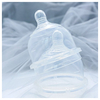 Yoomi 2 pieces silicone teats fast flow 4+ months