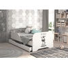 Toddler Children Kids Bed Including Mattress + Drawer 160x80 - Zebra Unique