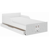 Pufi Children's Bed 90x180 cm with Drawer + Free Mattress - Animals