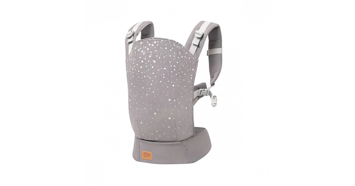 Kinderkraft NINO 2 in 1 Baby Carrier For Children up to 20kg Confetti Grey KNNINOCOGRY0000