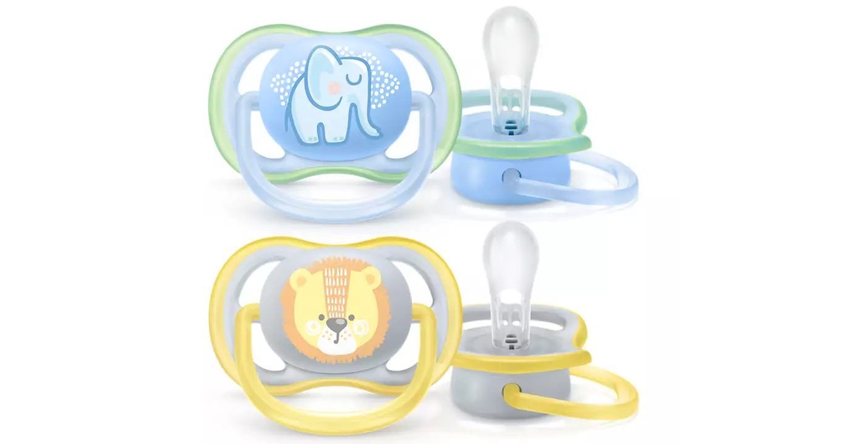 Philips Avent SCF085/01 Silicone Pacifiers 2 pcs Ultra Air 06 months