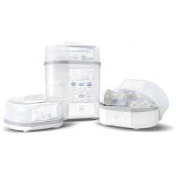 Chicco Steril Natural 3 σε 1 Aποστειρωτής Μπιμπερό & Αξεσουάρ 00007391100000 NEW