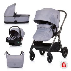 Chipolino Baby stroller up to 22 kg "Infinity" granite KKIF02402GN