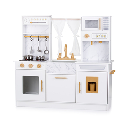 Chipolino Ξύλινη Κουζίνα με Ήχο Φως, πλάκα μαγειρέματος, παγομηχανή DIWH02403568