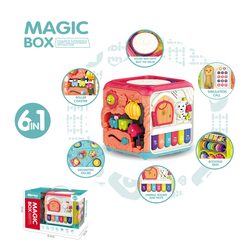 Chipolino 6 in 1 activity cube box Piano DIG02469865