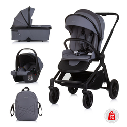 Chipolino Baby stroller 3 in 1 "Magnum" anthracite KKMA02505AN