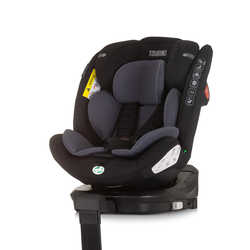 Chipolino Car seat I-SIZE 40-150 cm ISOFIX 360 "TOURINO" obsidian STKTRN02401OB