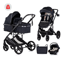Chipolino Amore 3in1 0-22kg Μεταμορφώσιμο καροτσάκι βατόμουρο KKAM02501BB