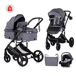 Chipolino Amore 3in1 0-22kg Μεταμορφώσιμο καροτσάκι cloud grey KKAM02502CL