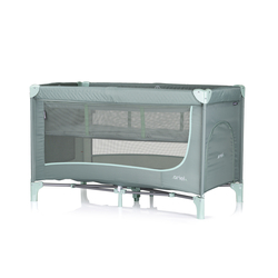 Chipolino Foldable travel cot "Ariel" basil KOSIAR253BA