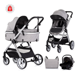 Chipolino Baby transformable stroller "VISTA" cloud grey KKVS02502CL