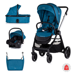 Chipolino Marbella 3 σε 1 Καροτσάκι μωρού 0-22kg όαση KKMRB02504OA