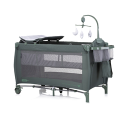 Chipolino Bella Παρκοκρέβατο 2 επιπέδων με Αξεσουάρ basil KOSIB0253BA