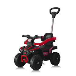 Chipolino Ride on car with handle "ATV" red ROCATVH02501RE