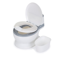 Chipolino Baby potty toilet with flush sound Lux grey GTLUX0241GY