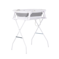 Chipolino Bath tub w/ bath net and stand Malibu (78cm) - grey VKMAL0252GY