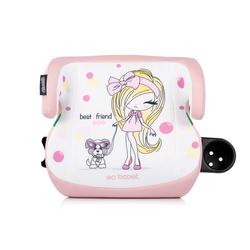 Chipolino Κάθισμα Αυτοκινήτου I-Size 125-150 cm GO BOOST fashion girl SDKGB02607FG