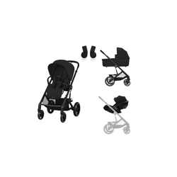 Cybex Balios S Lux 4 in 1 BLK One Box Πολυκαρότσι Black Comfort 524002517