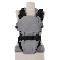 Lorelli BABY CARRIER WEEKEND GREY&BLACK 10010110010