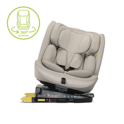 Lorelli Rodeo i-Size 40-150 CM ISOFIX 360 Περιστρεφόμενο Κάθισμα Beige 10071982507