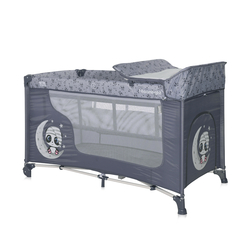 Lorelli Moonlight 2 Παρκοκρέβατο 2 επιπέδων με αξεσουάρ Grey Pandas 10080412362