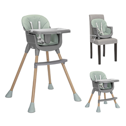 Lorelli BABY HIGH CHAIR VANILLA 3 IN 1 GREEN 10100572504
