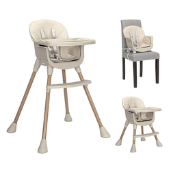 Lorelli BABY HIGH CHAIR VANILLA 3 IN 1 BEIGE 10100572507