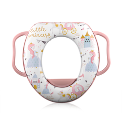Lorelli Μαλακό Κάθισμα Τουαλέτας με χειρολαβές Pink Princess 10130680007