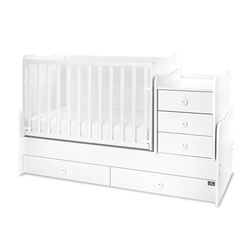 Lorelli Maxi Plus Πολυμορφικό κρεβάτι Κούνια White 10150580024P