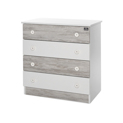 Lorelli Dresser Σιφινιέρα Αλλαξιέρα White Artwood 10170070043A