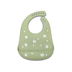 Lorelli SILICONE BIB NATURAL FRESH GREEN 10230670004