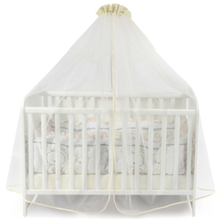 Μεγάλη Κουνουπιέρα 480x150εκ Με Δίχτυ Για Βρεφική Κούνια Lorelli 20051170003 - Μπεζ