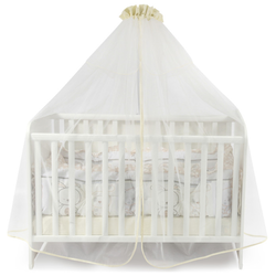 Bertoni Big Cot Bed Insect Net - Beige