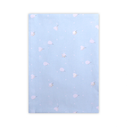 Lorelli FLAT SHEET 150/100cm  TRAIN BLUE 20051326002