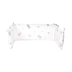 Lorelli ROUND LORELLI RANFORCE LITTLE RABBITS GRAY  20830026601