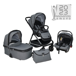 BEBE STARS ΠΟΛΥΚΑΡΟΤΣΙ NAMMOS 3 IN 1 GREY 335-186