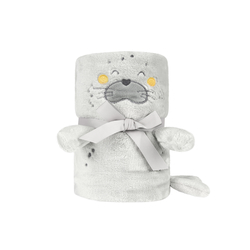 Kikka Boo 3D embroidery gift blanket Seally Me 31103020169