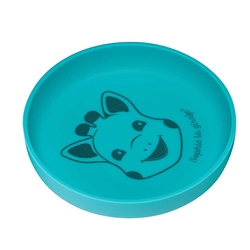 Sophie La Girafe Πιάτο από 100% σιλικόνη 3x18εκ. 6+ μηνών Τιρκουάζ S480002