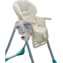 OEM PVC Replacement Upholstery Cover for Children's High Chair Beige